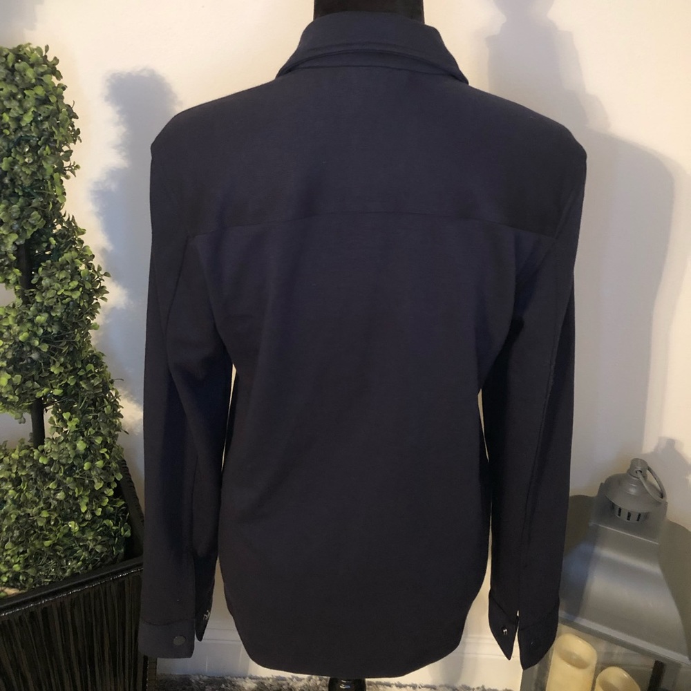 Navy Blue Shacket - Picture 5 of 8